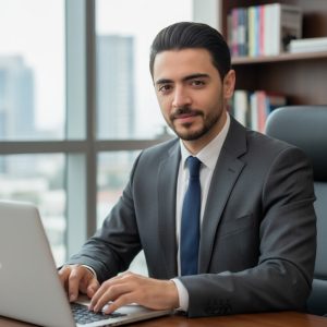 gemini-2.5-flash-image_I_want_it_to_turn_into_a_management_photo_of_me_sitting_behind_a_laptop_in_a_sui-0